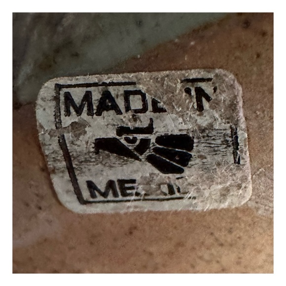 TONALA Mexican Pottery Vintage Stoneware Cat Figurine 4 3/4” Hand Painted - Picture 6 of 6